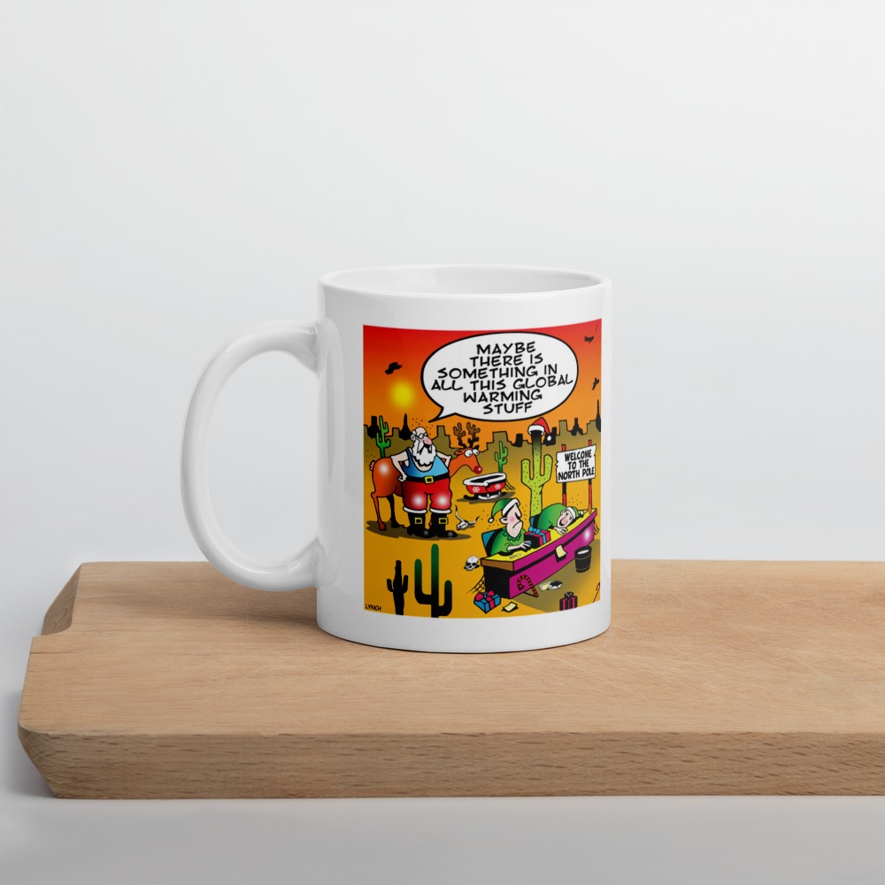 White Glossy Mug