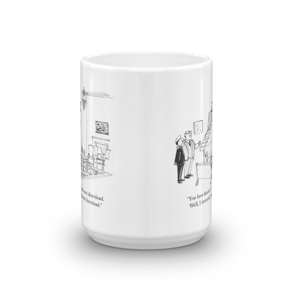 White Glossy Mug