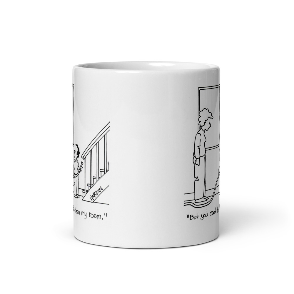 White Glossy Mug