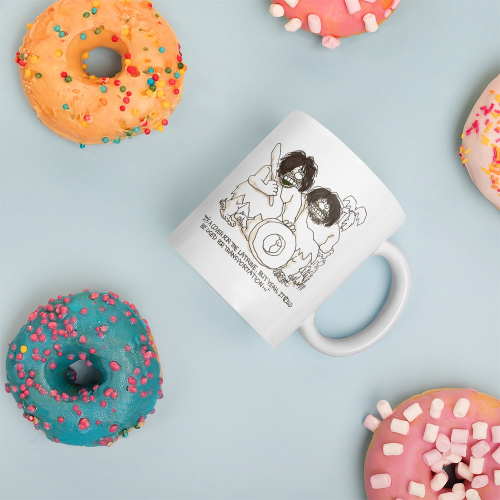 White Glossy Mug