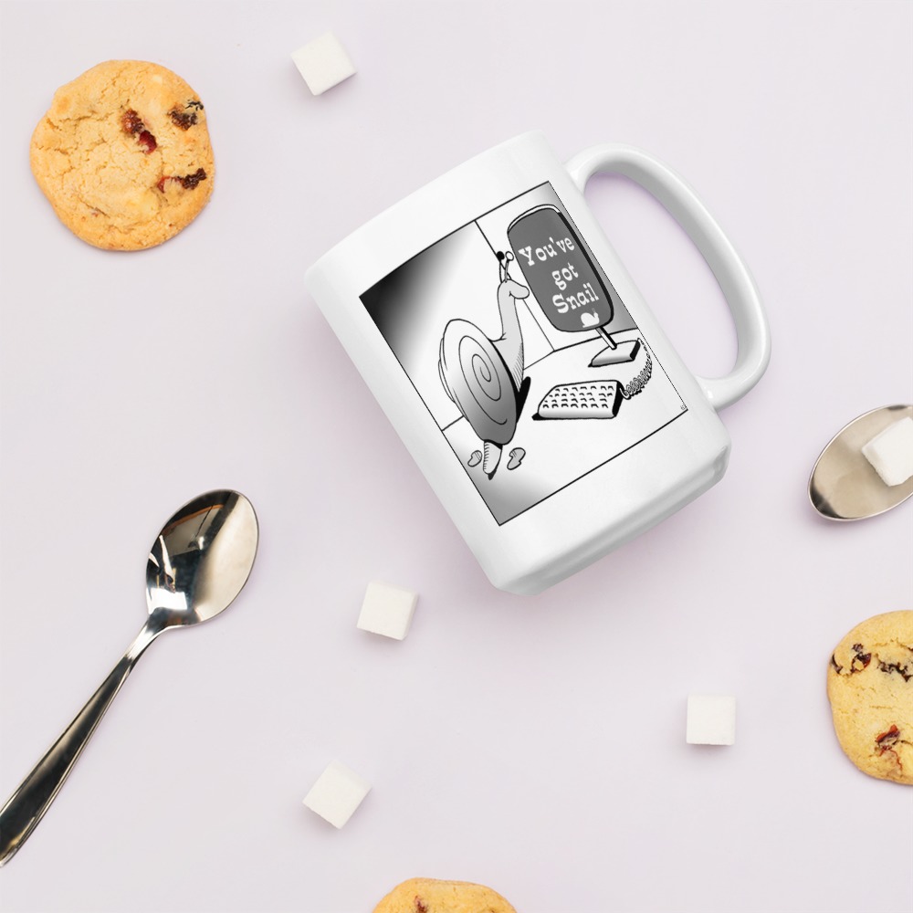 White Glossy Mug