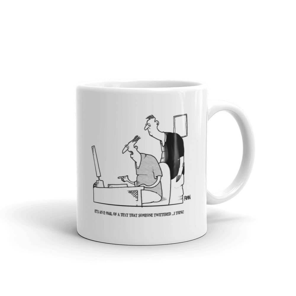 White Glossy Mug