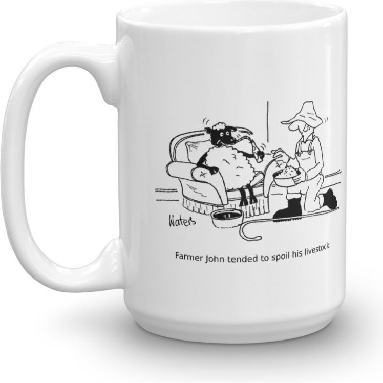 White Glossy Mug