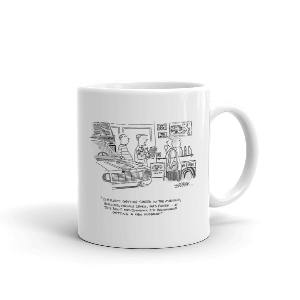 White Glossy Mug