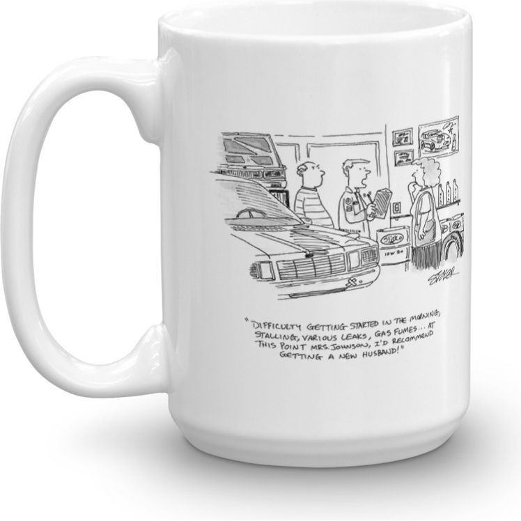 White Glossy Mug