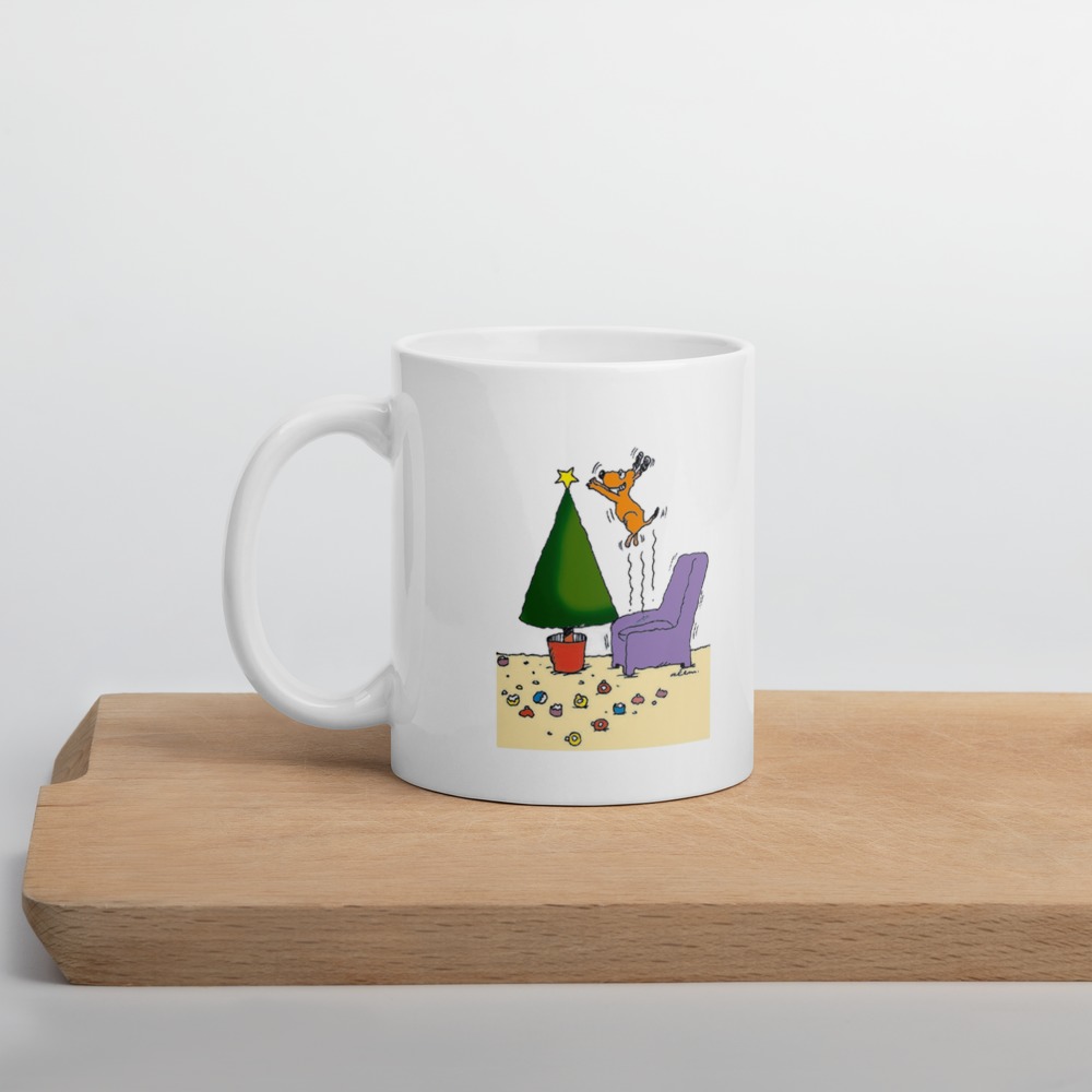 White Glossy Mug