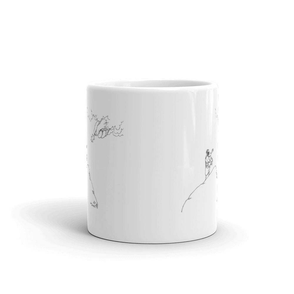 White Glossy Mug