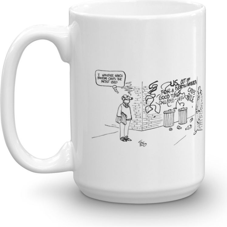 White Glossy Mug