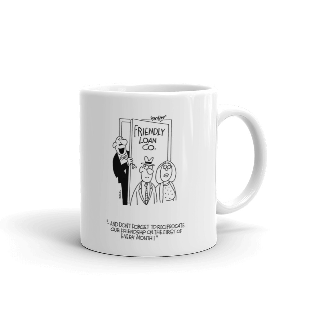 White Glossy Mug