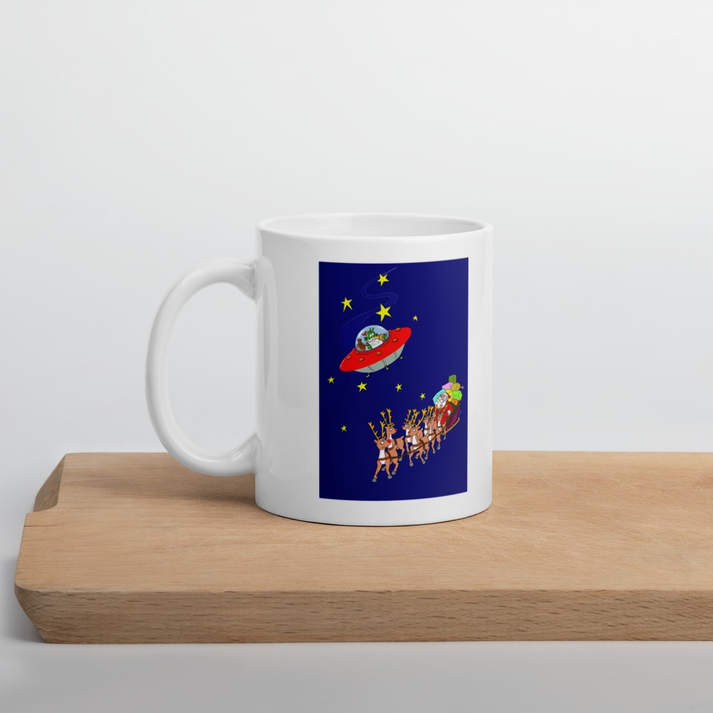 White Glossy Mug
