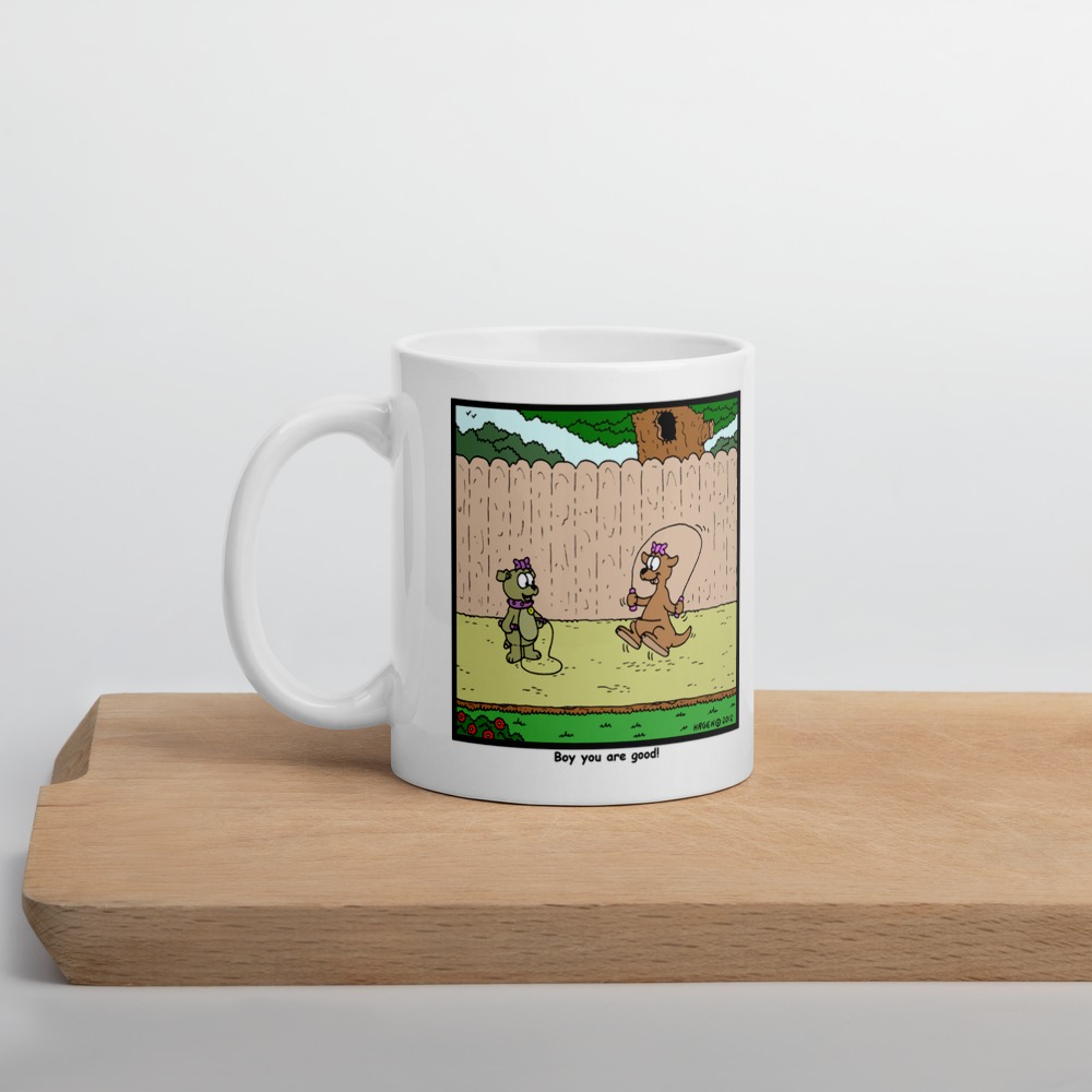 White Glossy Mug