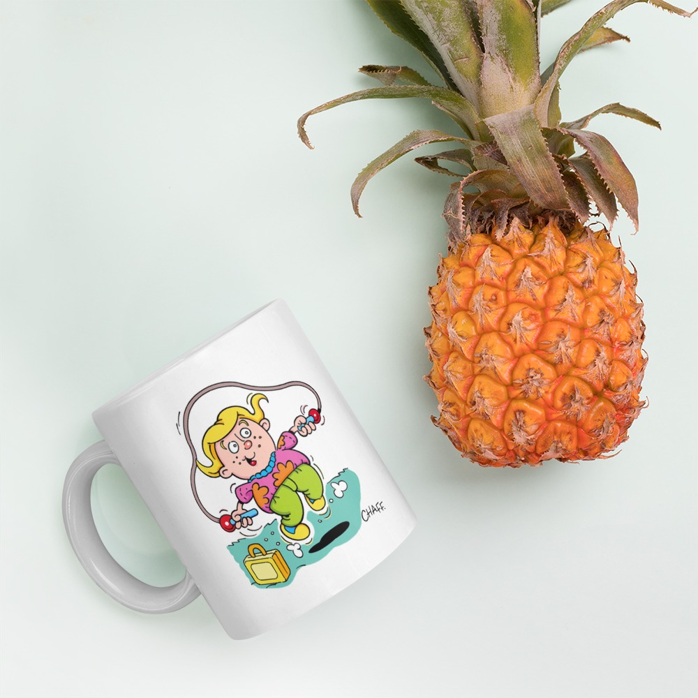 White Glossy Mug