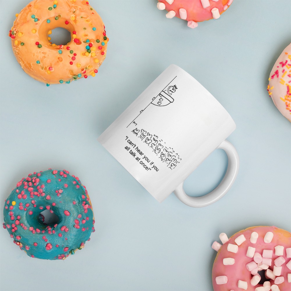 White Glossy Mug