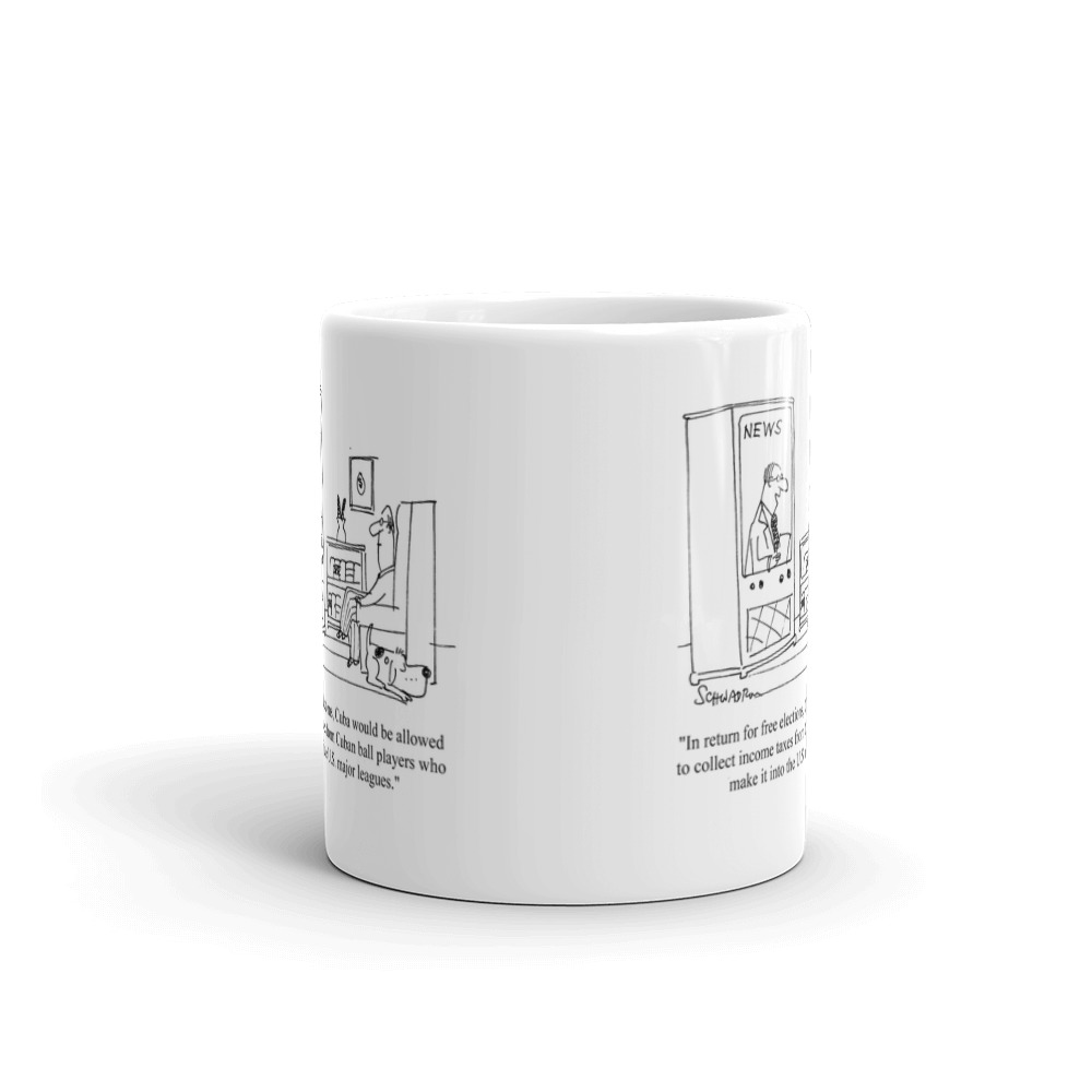 White Glossy Mug