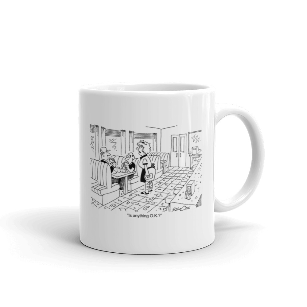 White Glossy Mug