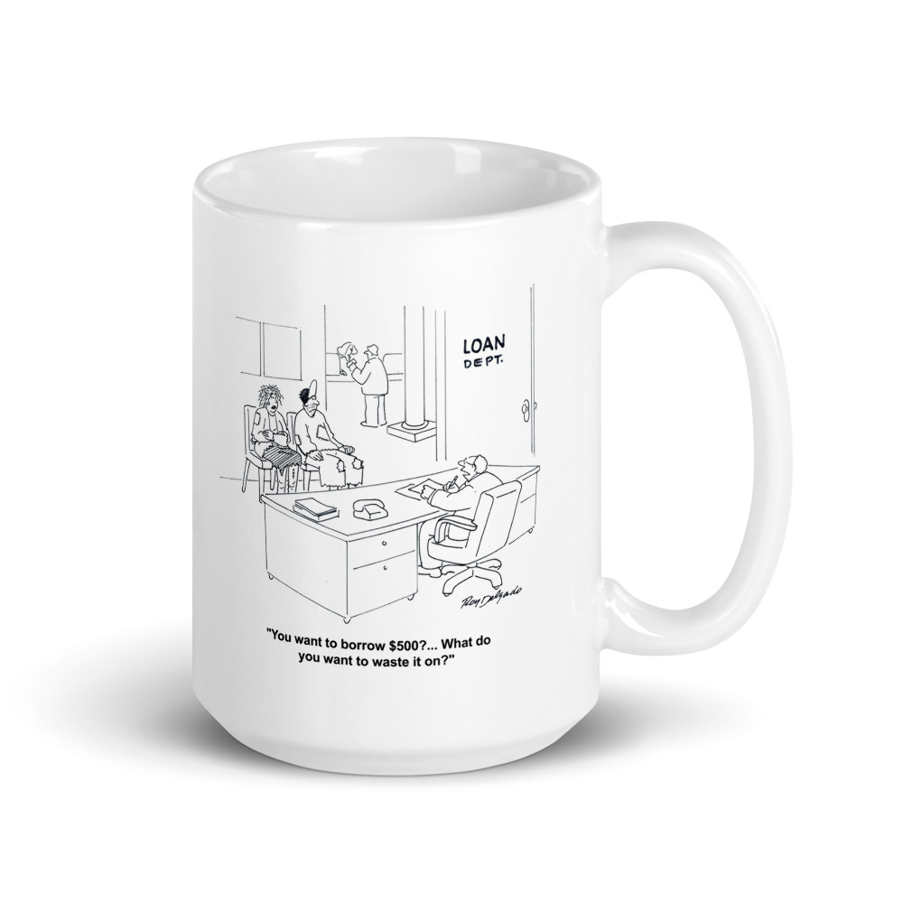 White Glossy Mug
