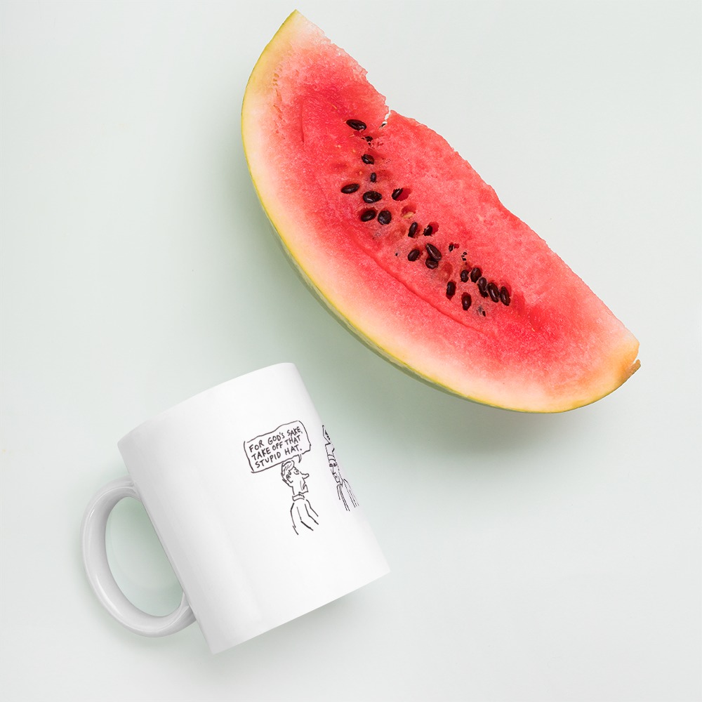 White Glossy Mug