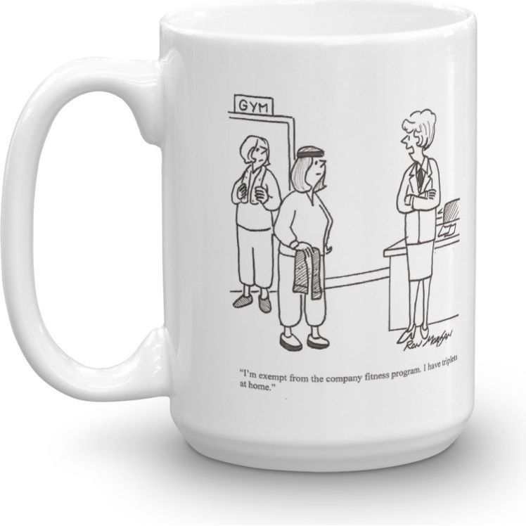 White Glossy Mug
