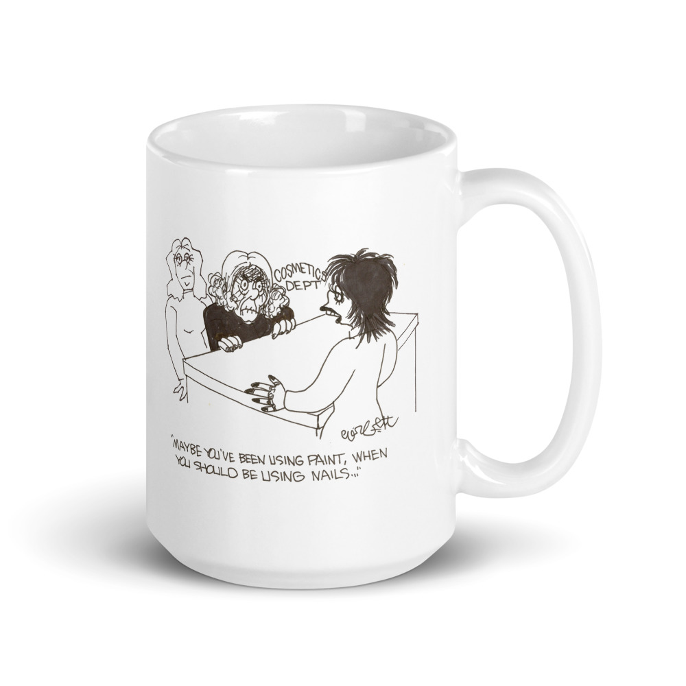 White Glossy Mug