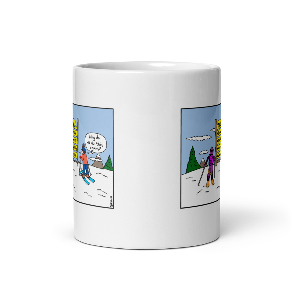 White Glossy Mug