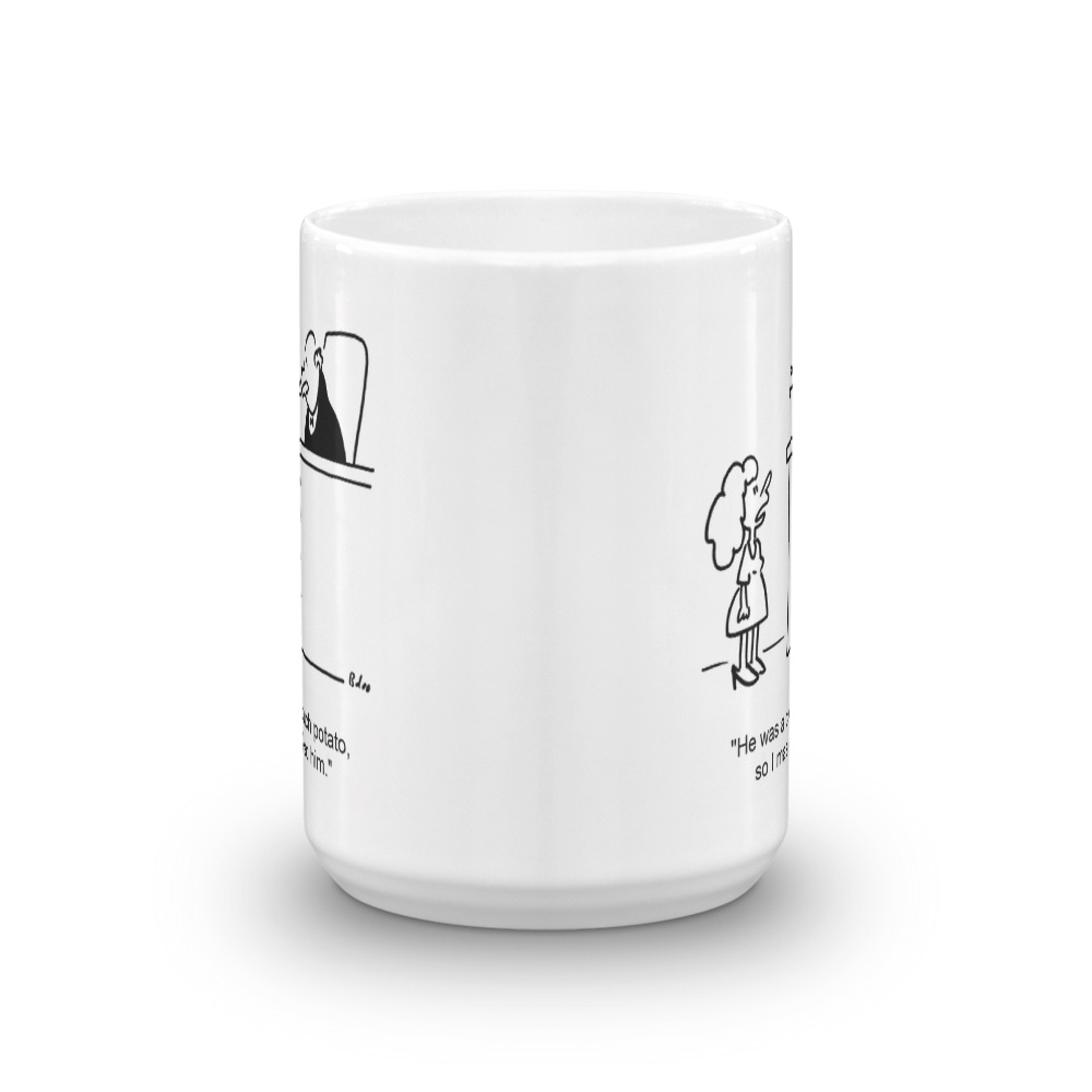 White Glossy Mug