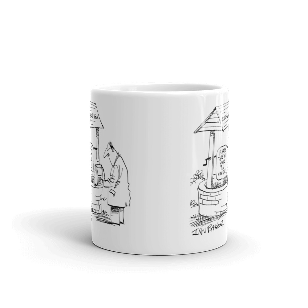White Glossy Mug