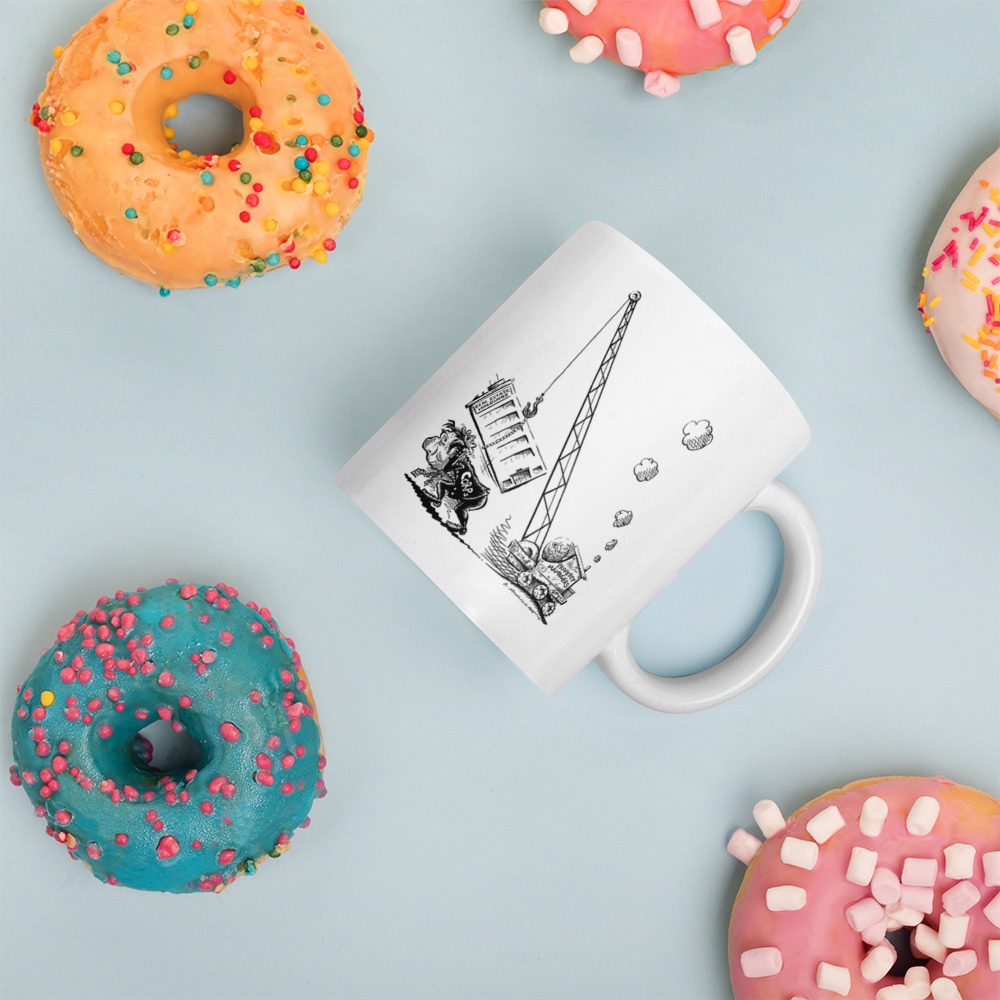 White Glossy Mug
