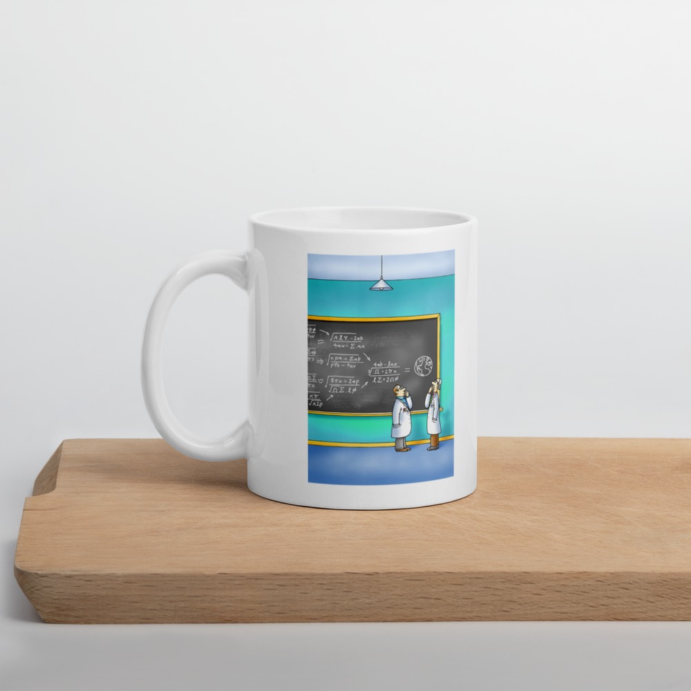 White Glossy Mug