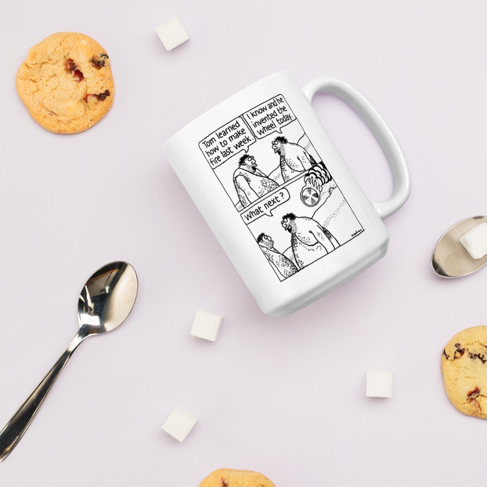 White Glossy Mug