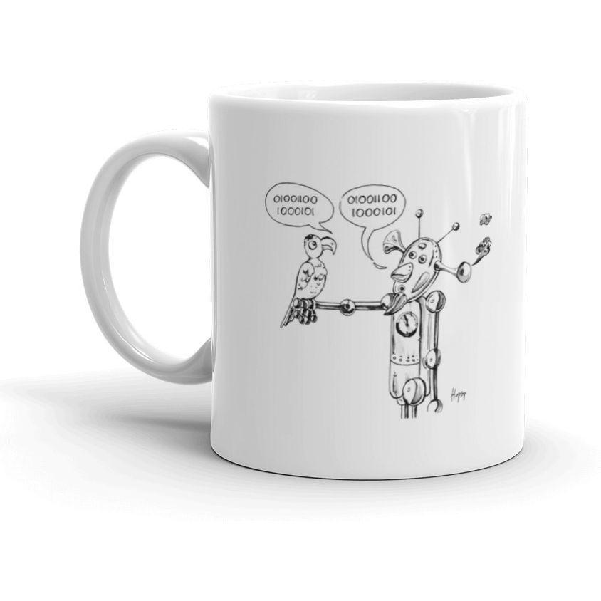 White Glossy Mug
