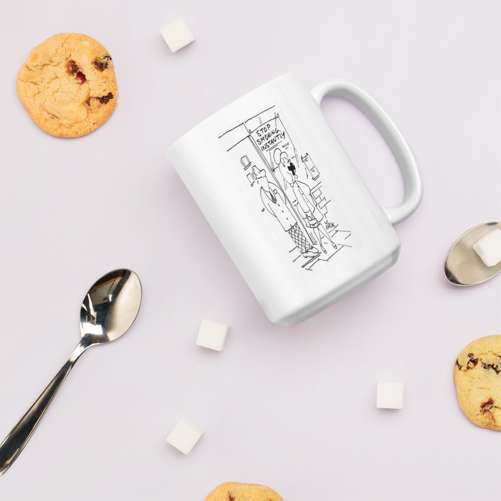 White Glossy Mug