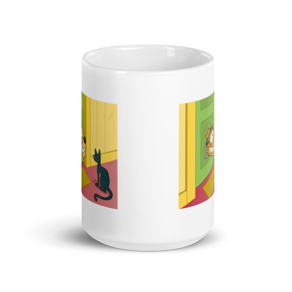 White Glossy Mug