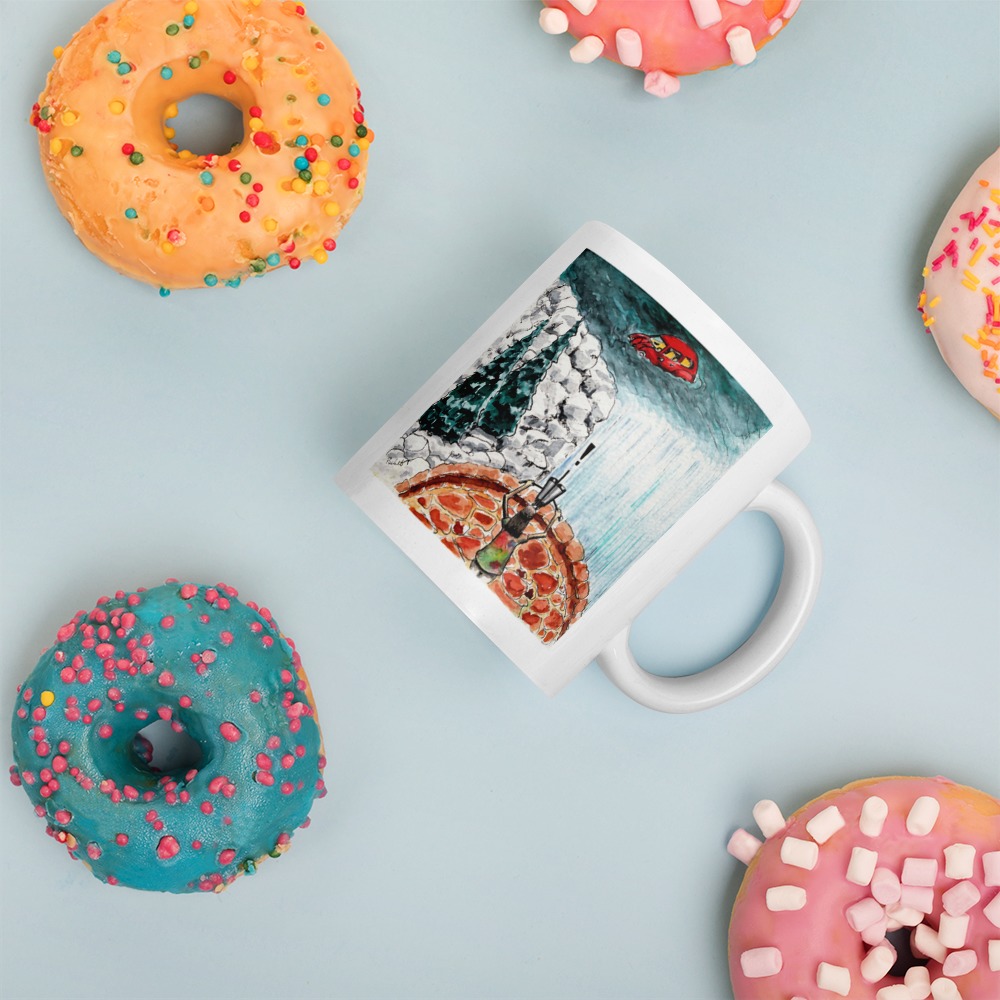 White Glossy Mug