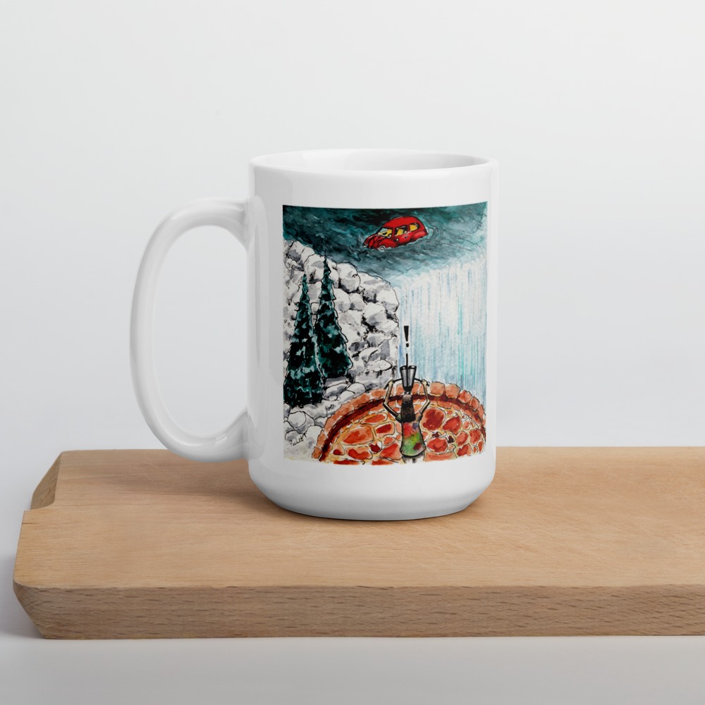 White Glossy Mug