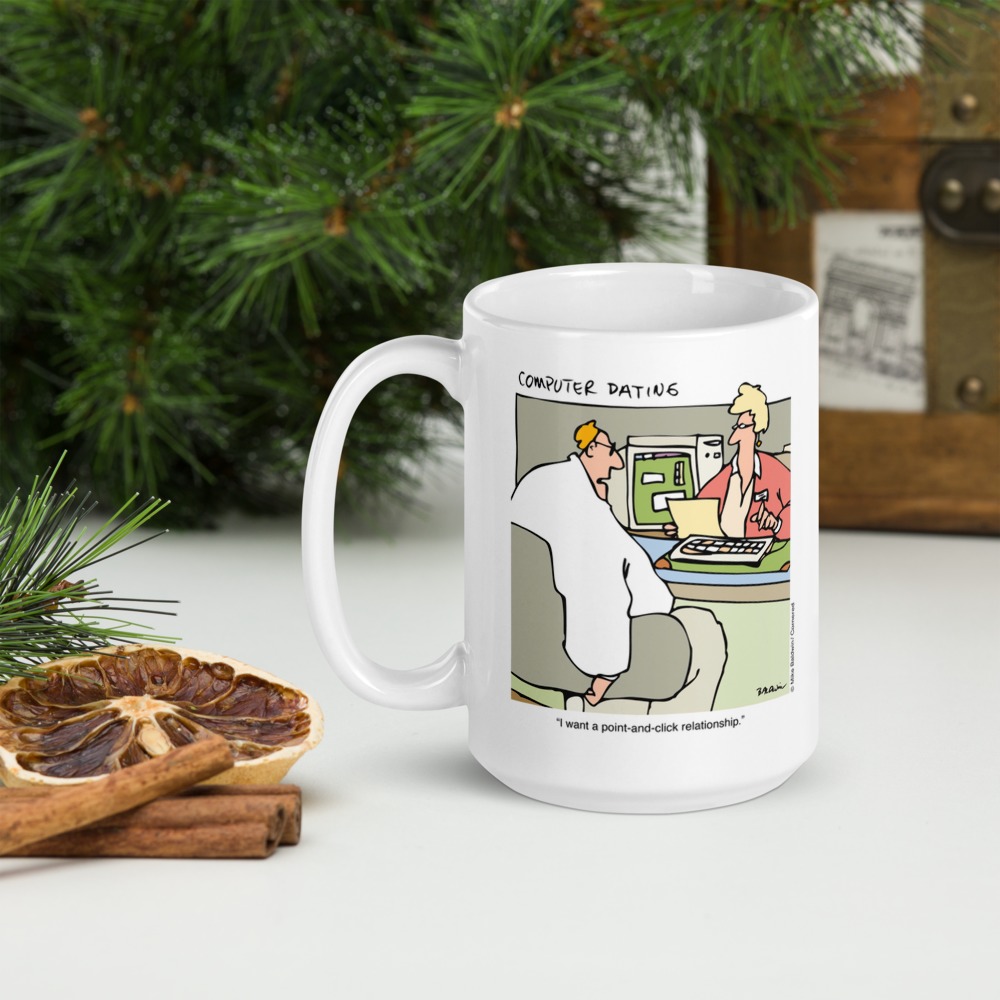 White Glossy Mug