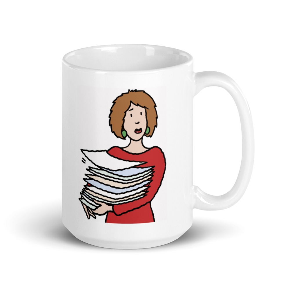 White Glossy Mug