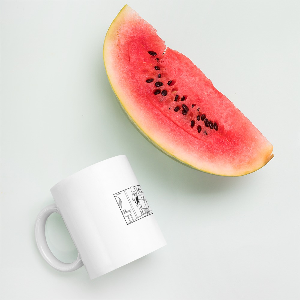 White Glossy Mug