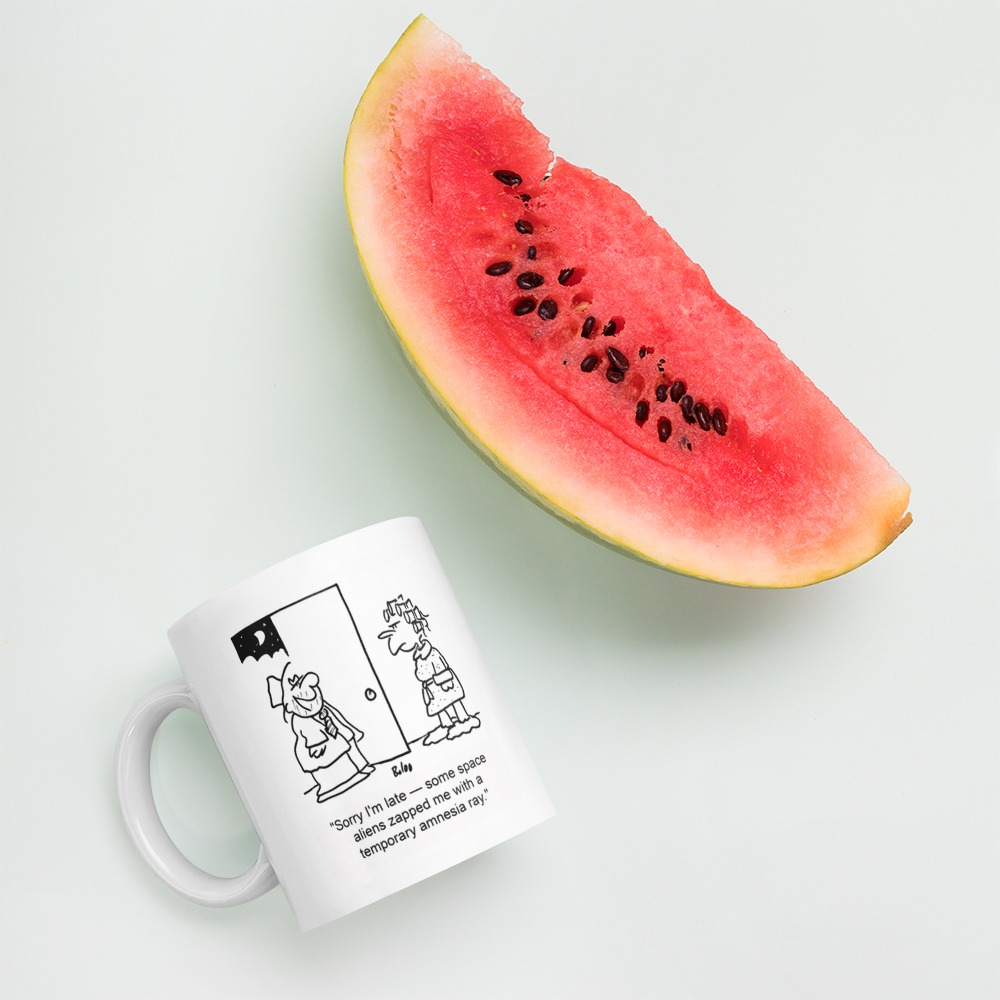 White Glossy Mug