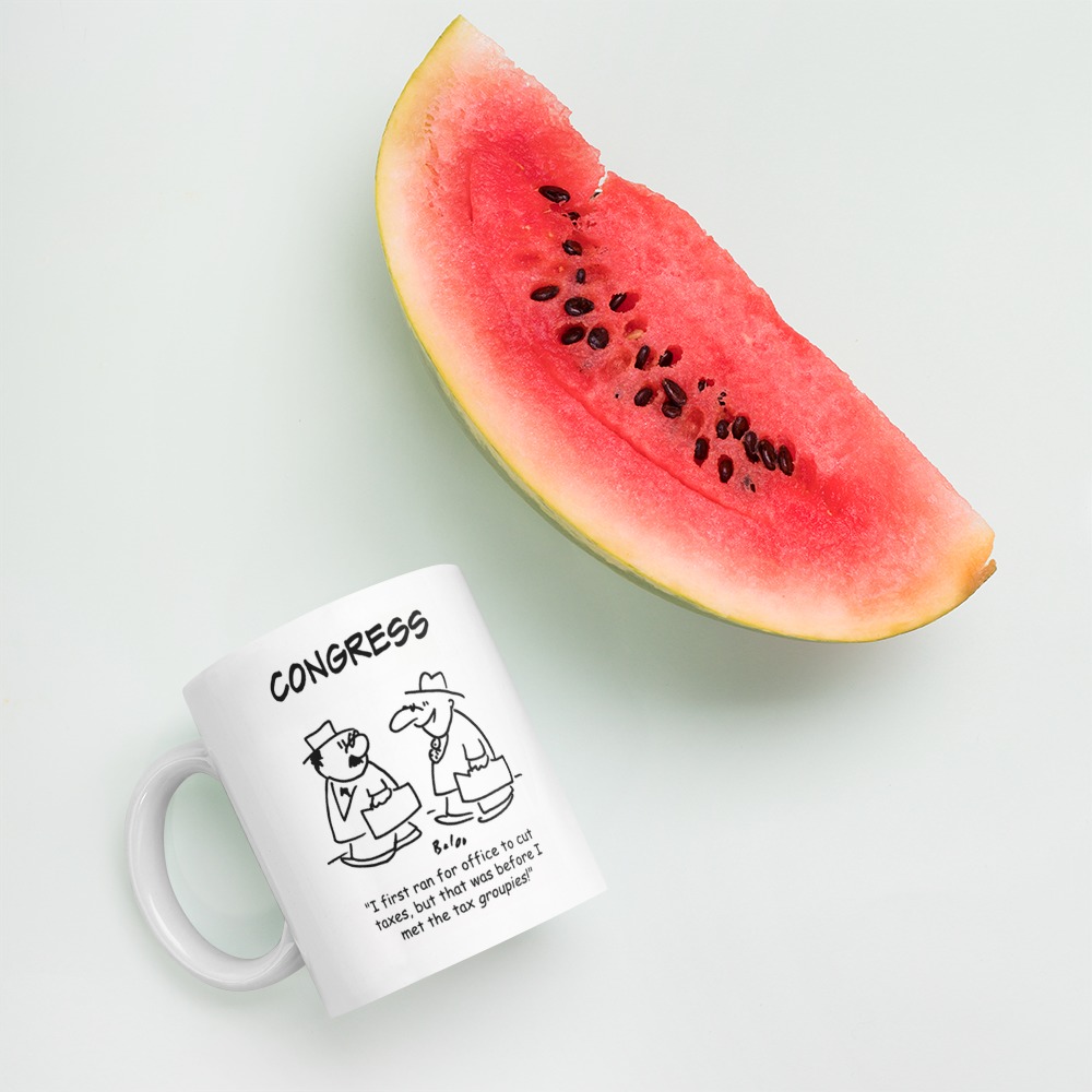 White Glossy Mug