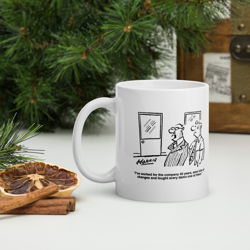 White Glossy Mug
