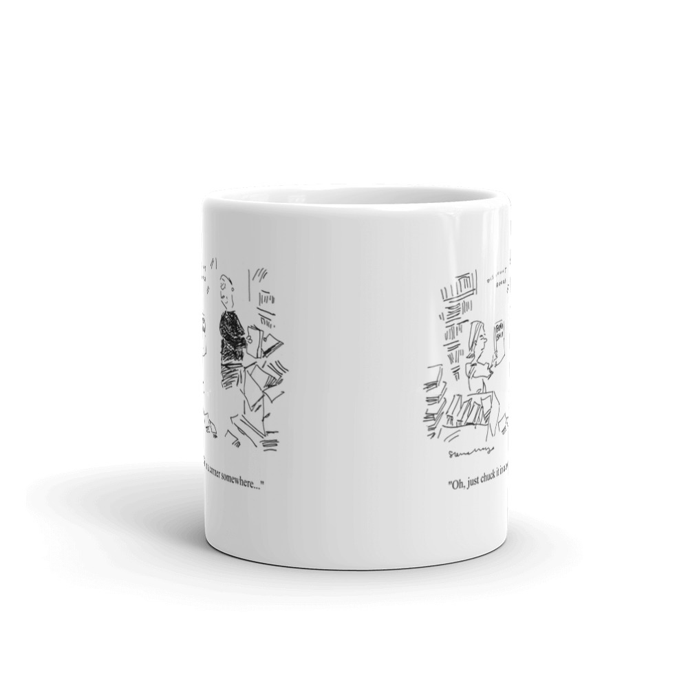 White Glossy Mug