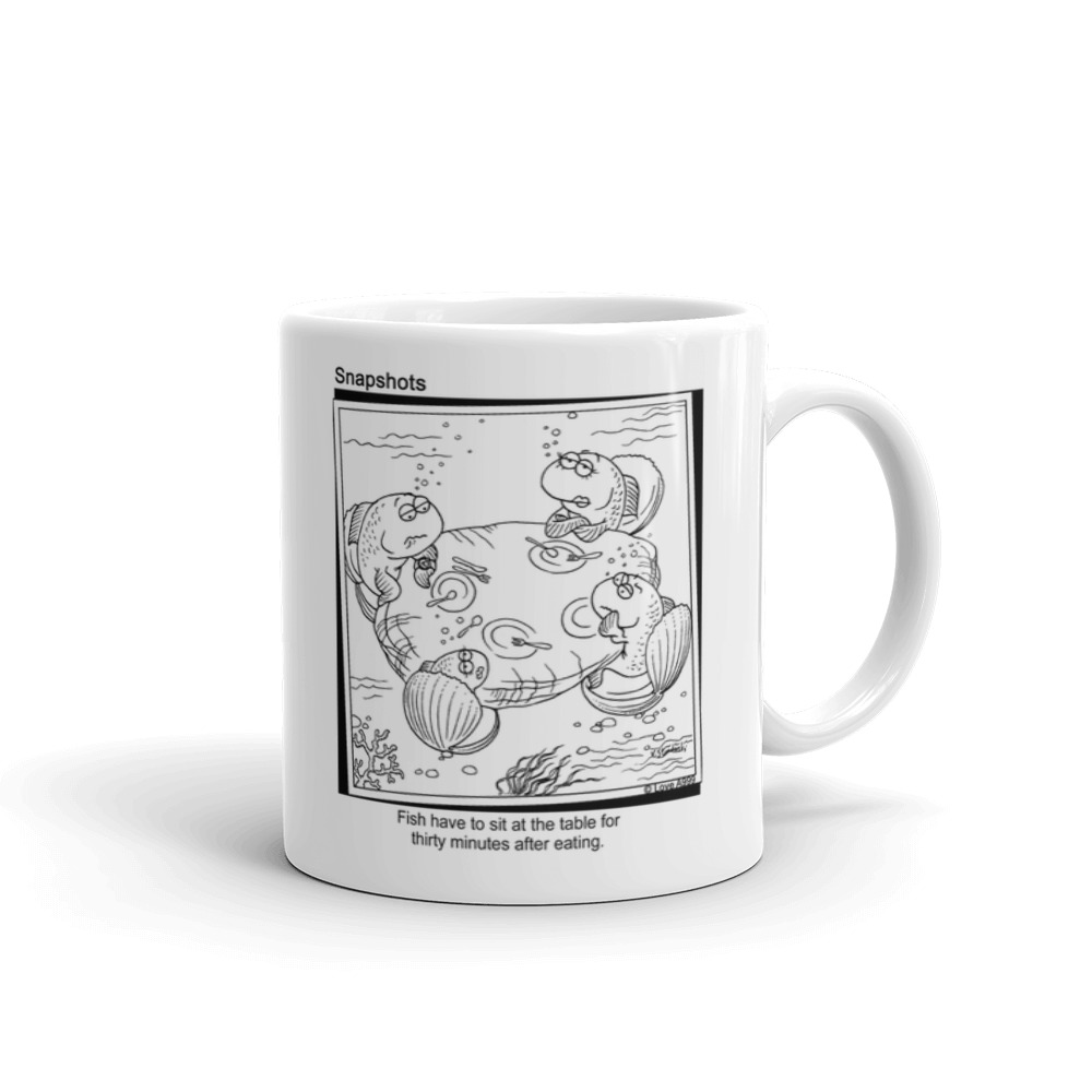 White Glossy Mug