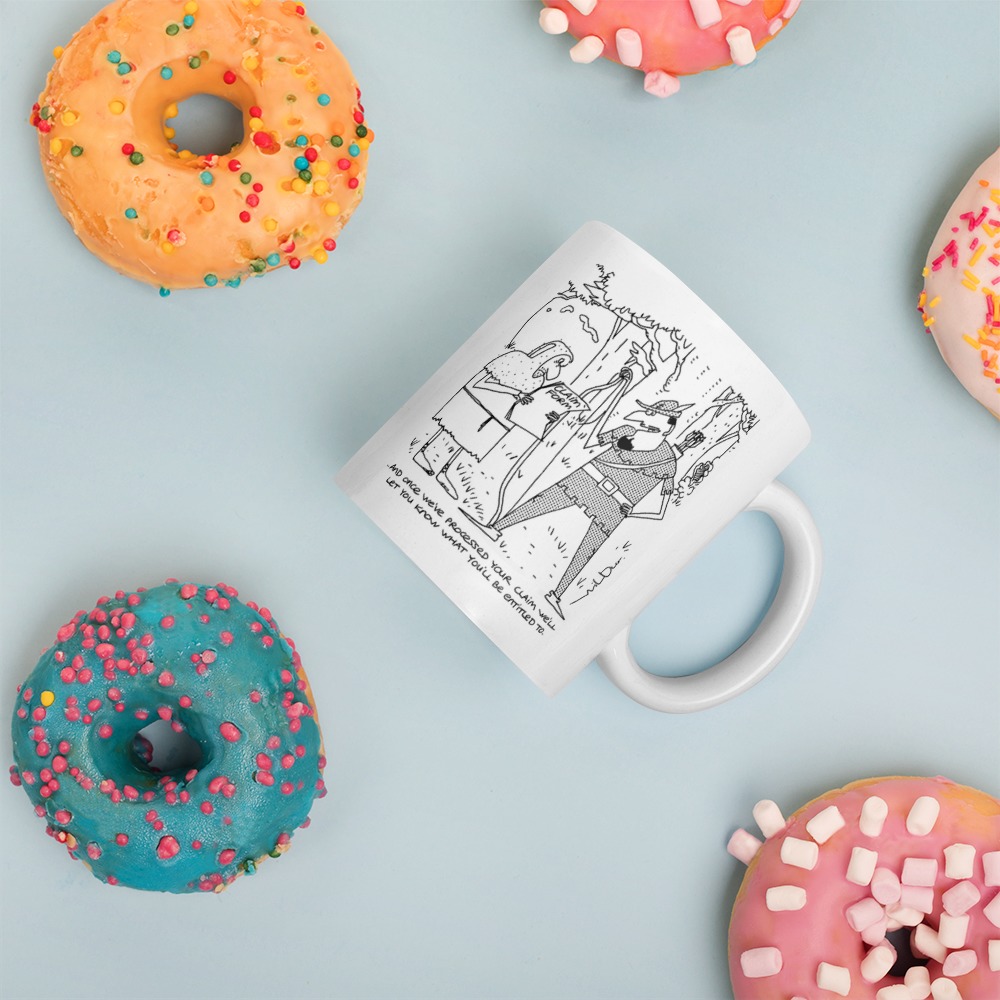 White Glossy Mug