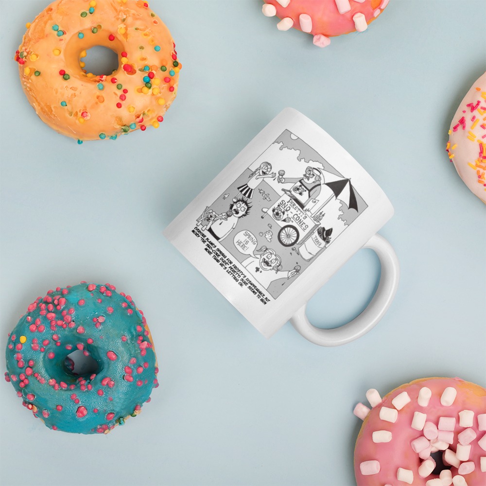 White Glossy Mug