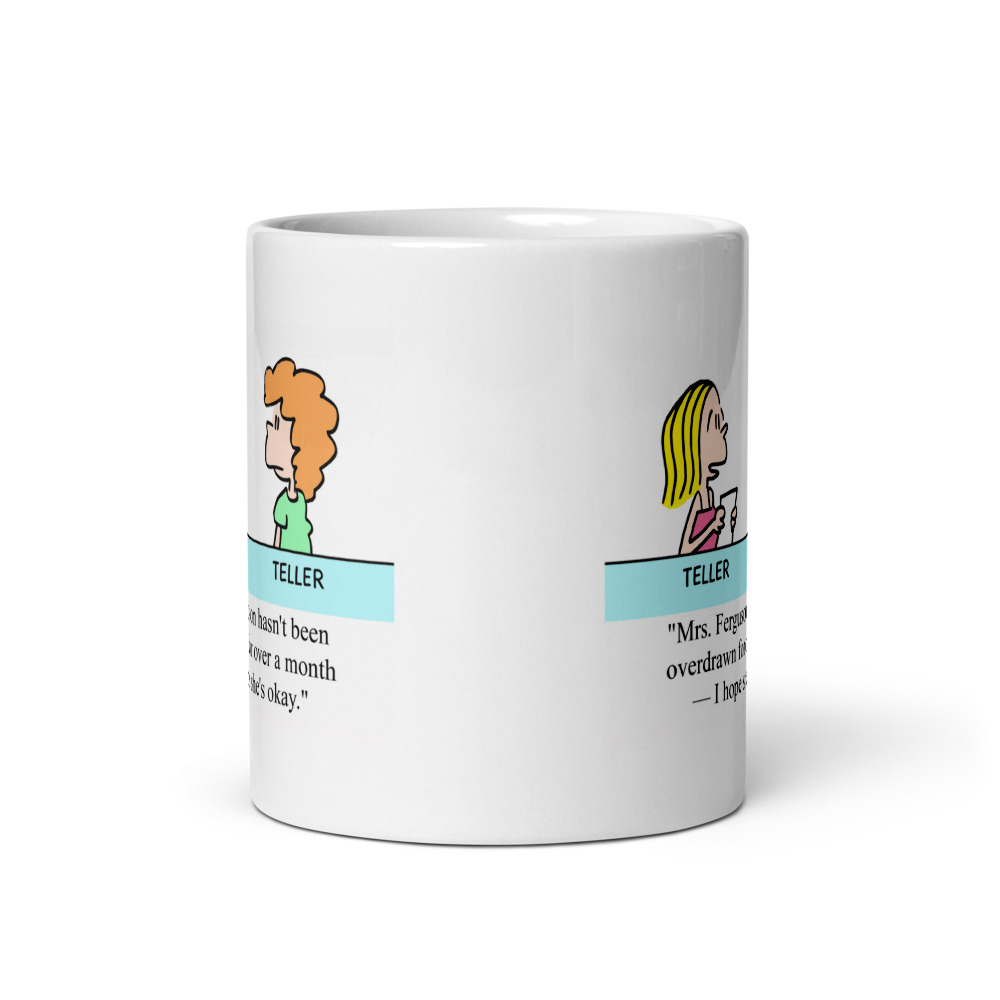 White Glossy Mug