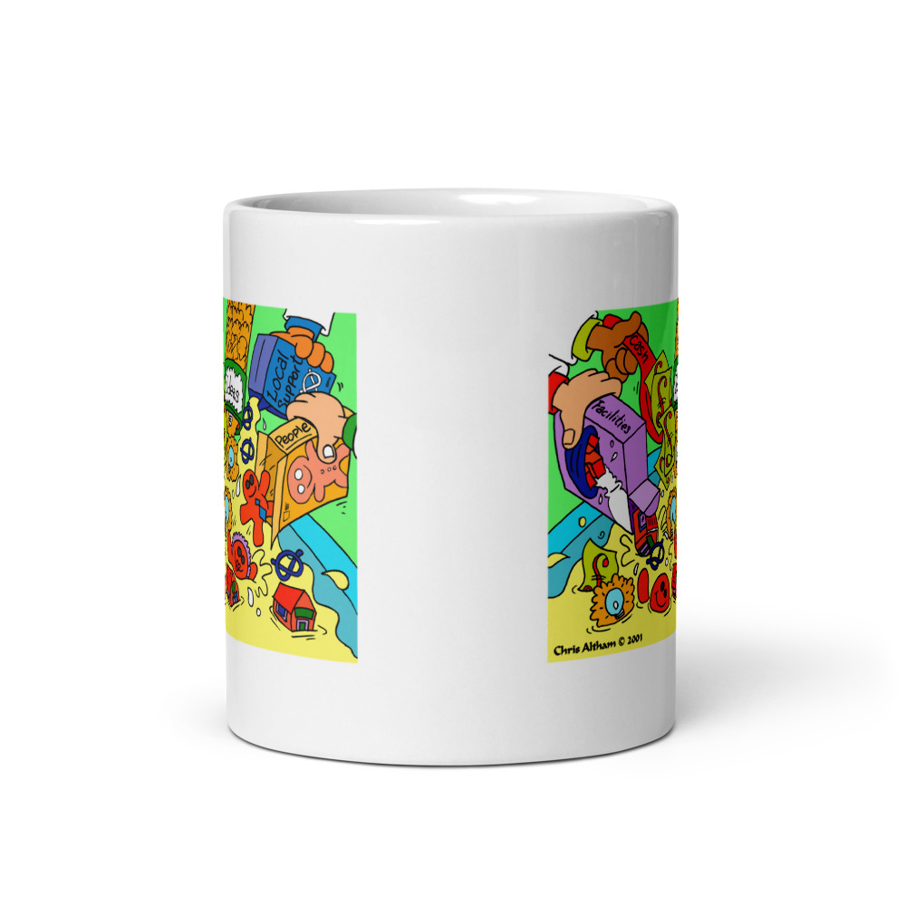 White Glossy Mug
