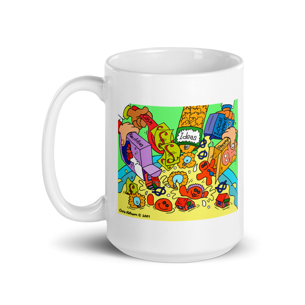 White Glossy Mug