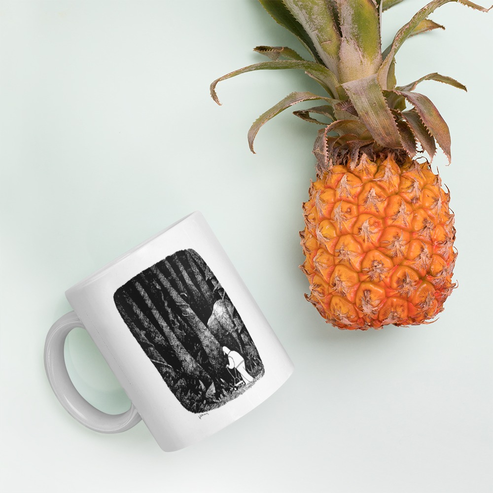 White Glossy Mug