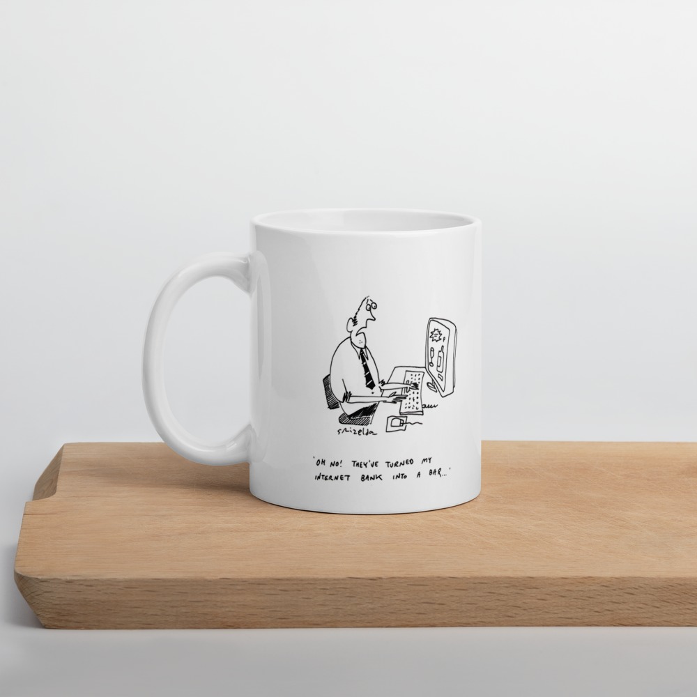 White Glossy Mug