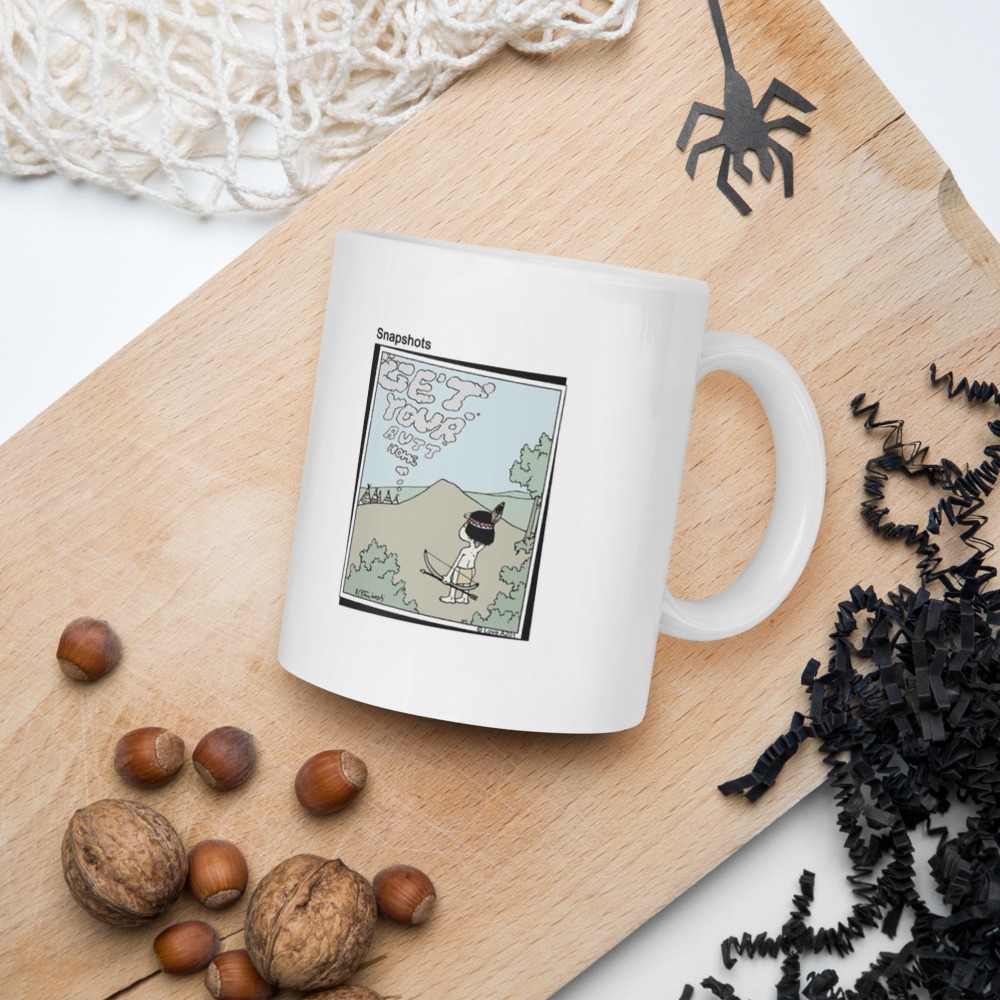 White Glossy Mug